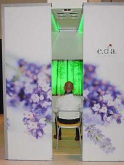 centre d´ambiance - Multisensorisches Raumerlebnis, multifunktionale Räume, Zusammenspiel mehrerer Sinne