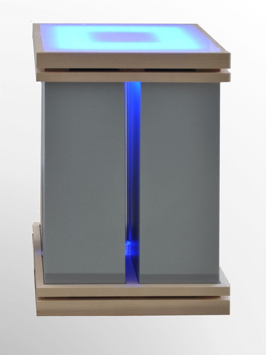 Luftveredelungssystem zur Luftreinigung, Geruchsneutralisiereung und Raumbeduftung. Zusätzlich Klangwelten und Lichtambiente